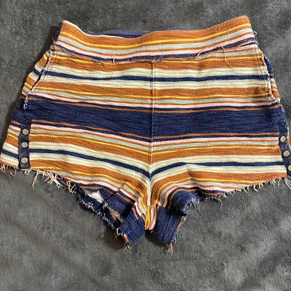 Free people raw hem shorts
